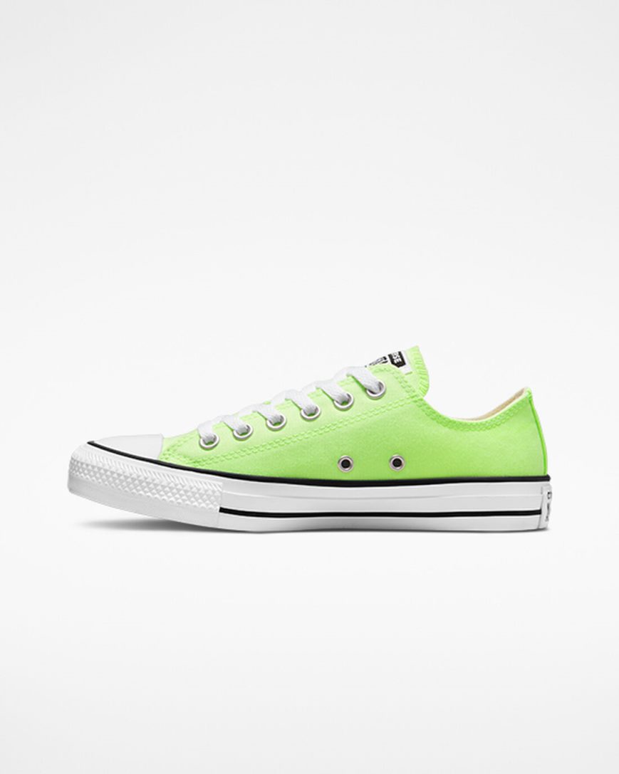 Tenisky Nizke Converse Chuck Taylor All Star Neon Damske Zelene Biele Čierne | SK QUJXN4